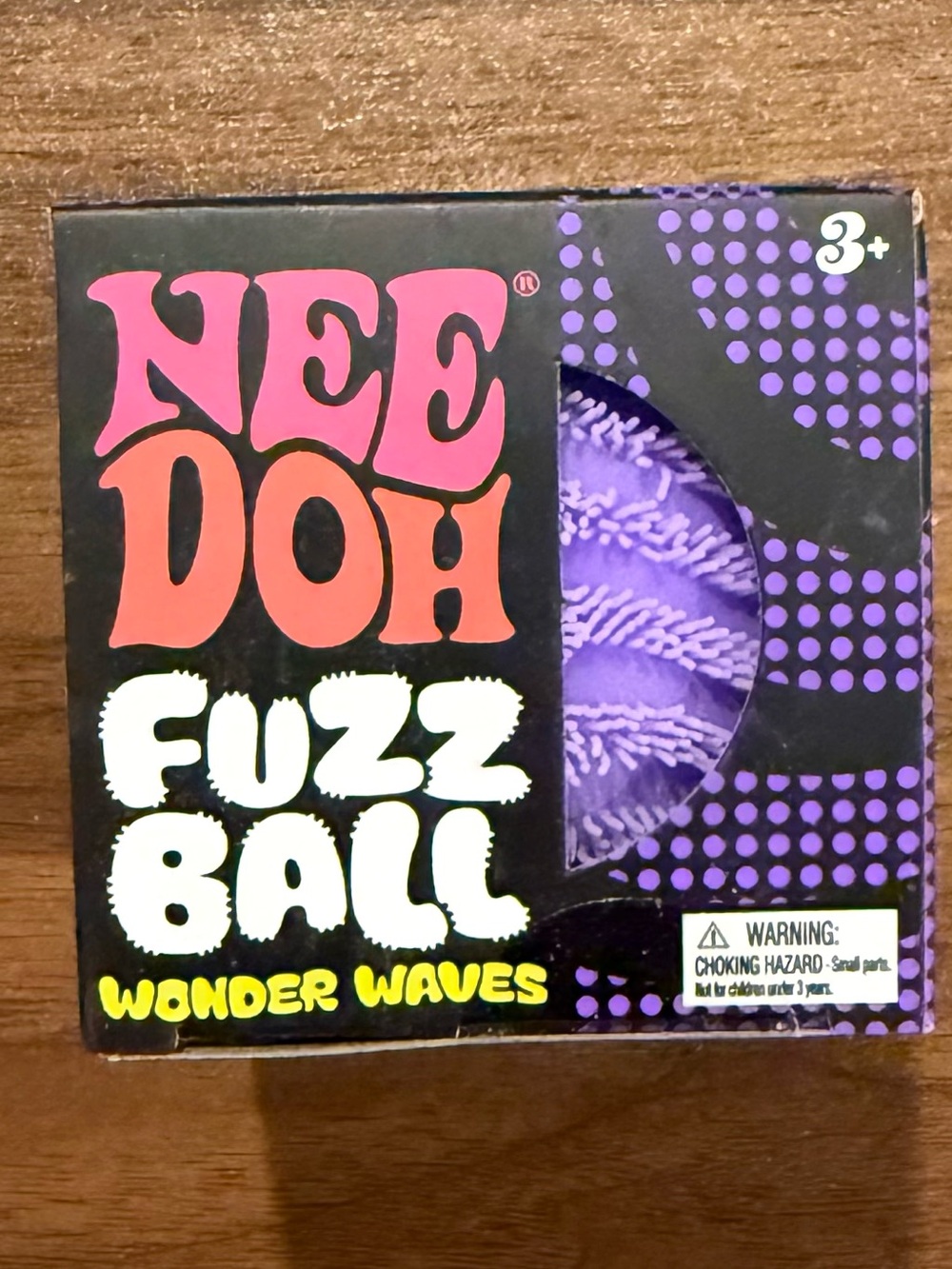 NEE DOH Fuzz Ball Wonder Waves - Purple